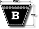 B BELT 27"